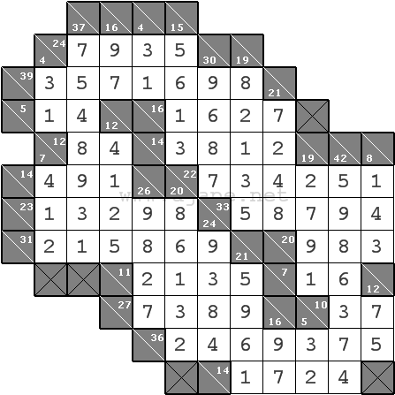 Weekly Kakuro (Cross Sums) #29