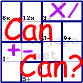 KenKen aka SquareWisdom puzzles from Djape