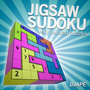 jigsawsudokuforkindle Jigsaw Sudoku: very twisted puzzles (active content game for Amazon™ Kindle™)
