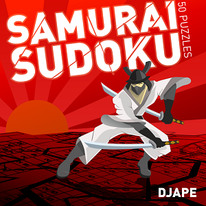 kindlesamuraisudoku Samurai Sudoku game for Amazon™ Kindle™ by Djape