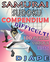 Difficult Samurai-Sudoku Compendium
