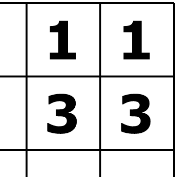 2x2corner 1 How to solve Hitori: basic techniques