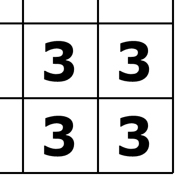 2x2corner 2 How to solve Hitori: basic techniques