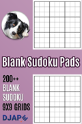 Blank Sudoku Pads 200 Blank Sudoku Grids