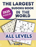 The Largest Sudoku Book in The World 2525 puzzles